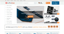 Desktop Screenshot of cufflinkdeals.com